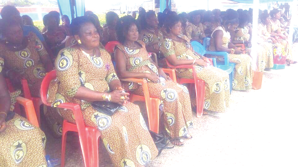 some women at the event