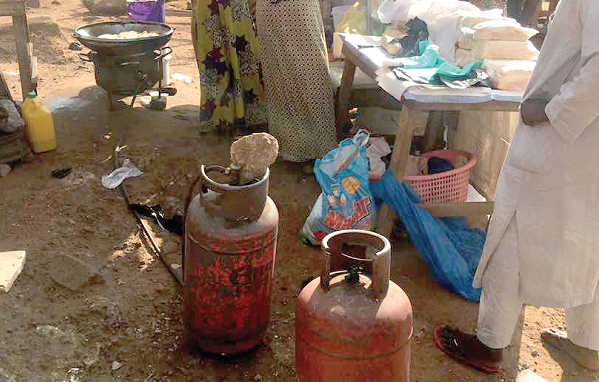 The cost of replacing a faulty regulator on a cylinder is certainly insignificant compared to the cost to life and property if an accident occurs from this leaking cylinder