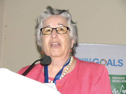 Ms Christine Evans-Klock, UN Resident Coordinator and UNDP Resident Representative