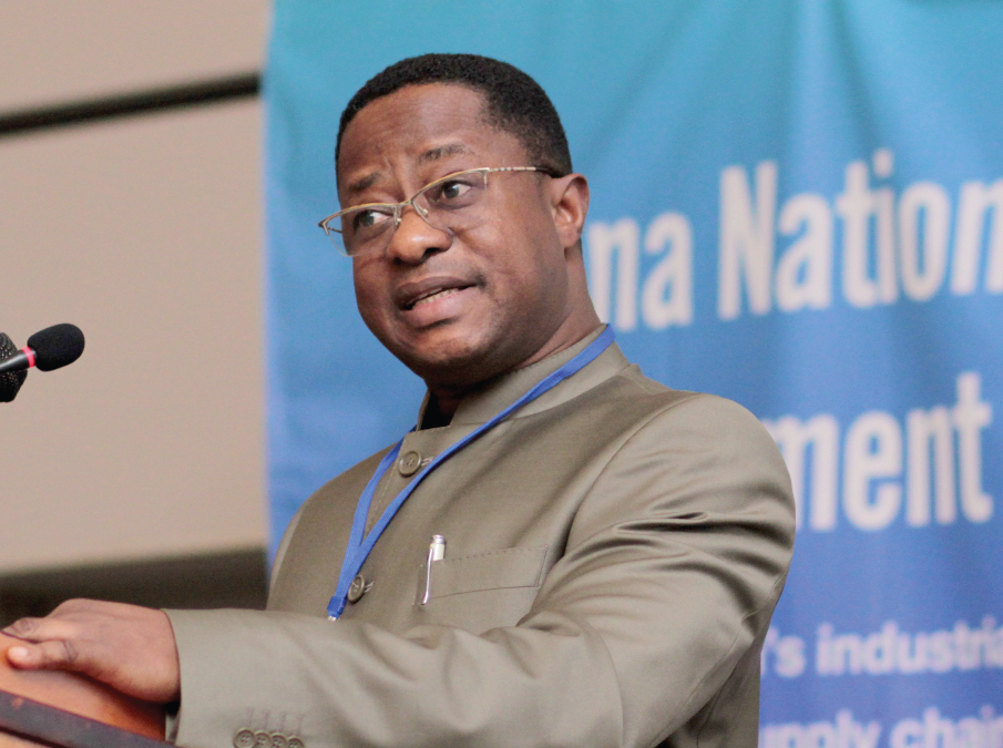 Minister of Lands and Natural Resources, Mr John Peter Amewu