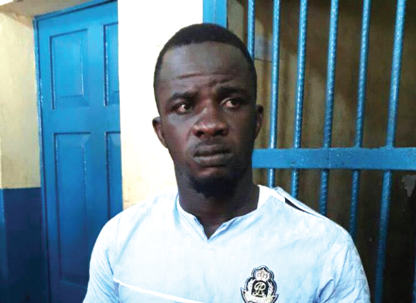 Salem Issah — The suspected thief