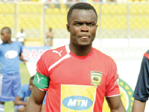  Amos Frimpong — Kotoko’s skipper 