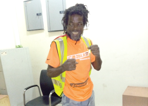    Peter McIntosh — preparing for his final fight