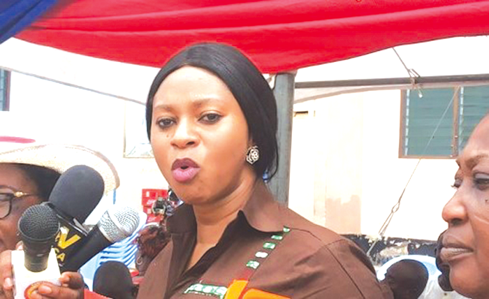 The Minister of Public Procurement, Ms Adwoa Sarfo