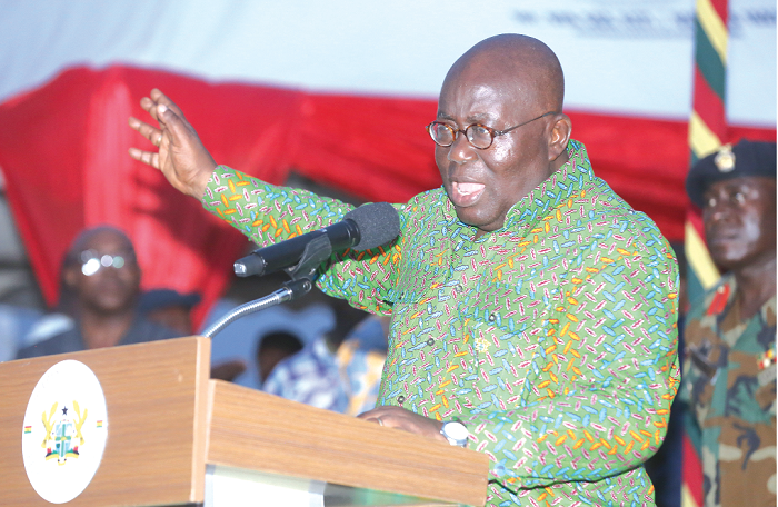Govt won’t take  Ghanaians for granted - Akufo-Addo