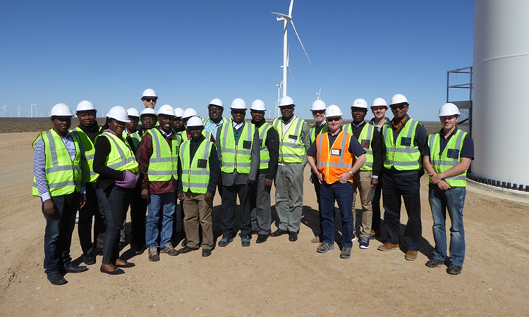 Plans to veer into wind power generation; Ghanaian experts visit South Africa