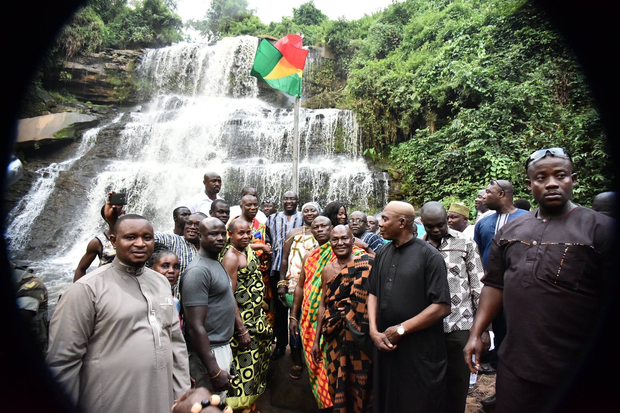 Bawumia reopens Kintampo Waterfalls