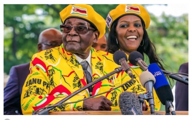 Zimbabwe's ruling party sacks Robert Mugabe as leader