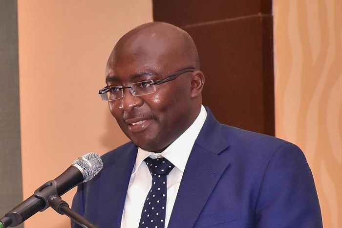 Dr Mahamudu Bawumia addressing the audience at the public lecture