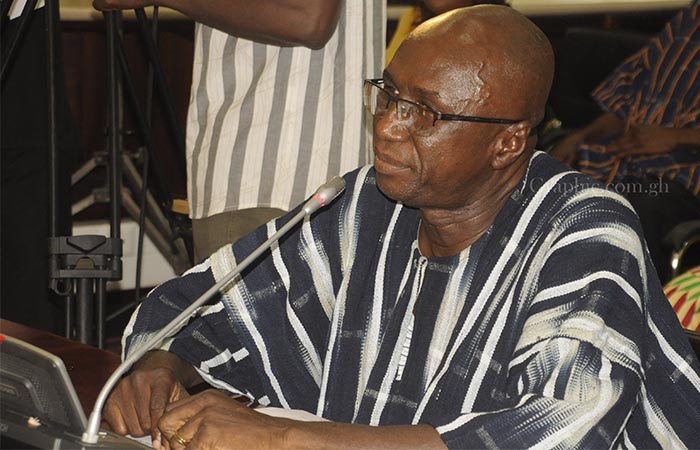 Minister of Interior Mr Ambrose Dery