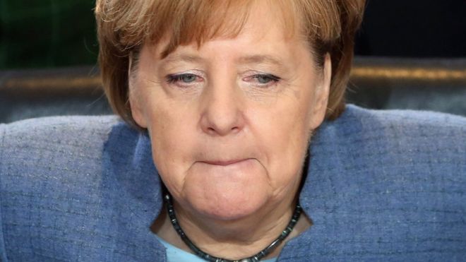  Mrs Merkel spent weeks talking to the FDP and Greens - but no coalition deal resulted 