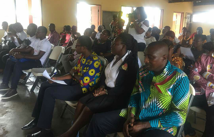 a section of the audience at the function 