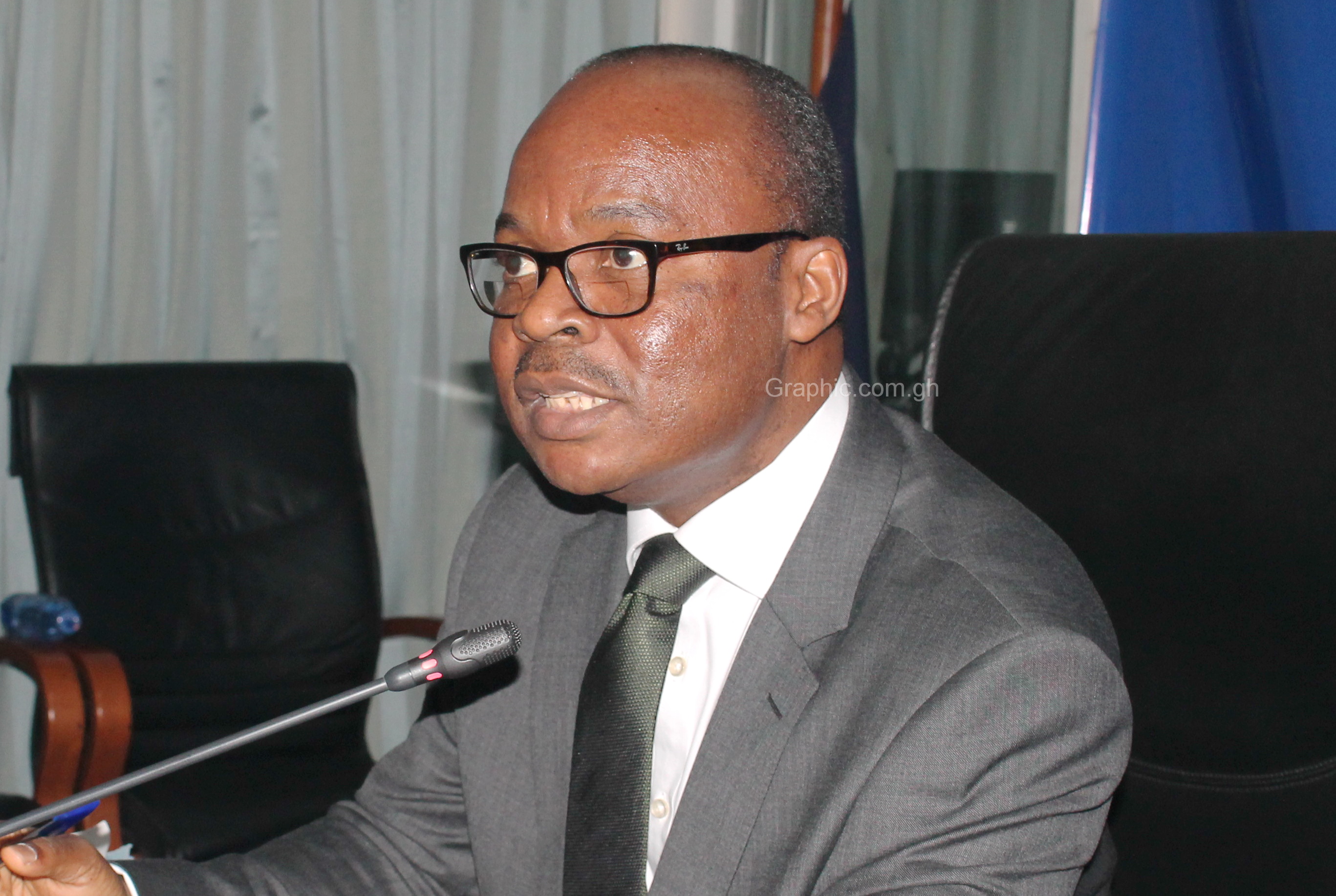 Governor of the Bank of Ghana, Dr Ernest Addison