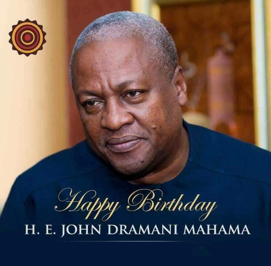 John Mahama is 59 years today