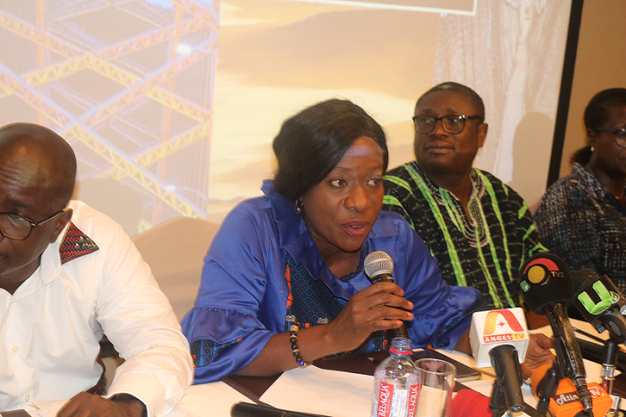 Minister of Tourism, Arts and Culture, Mrs Catherine Afeku