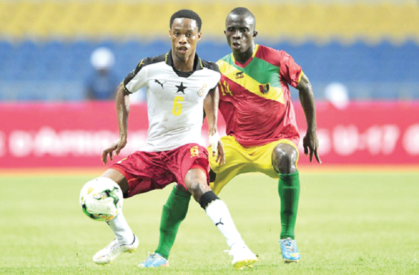 Eric Ayiah (in white jersey) leads Black Starlets’ campaign