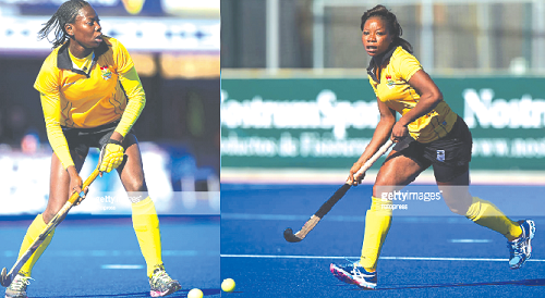Nafisatu Umaru (left) and Cecilia Amoako will be in action for Ghana