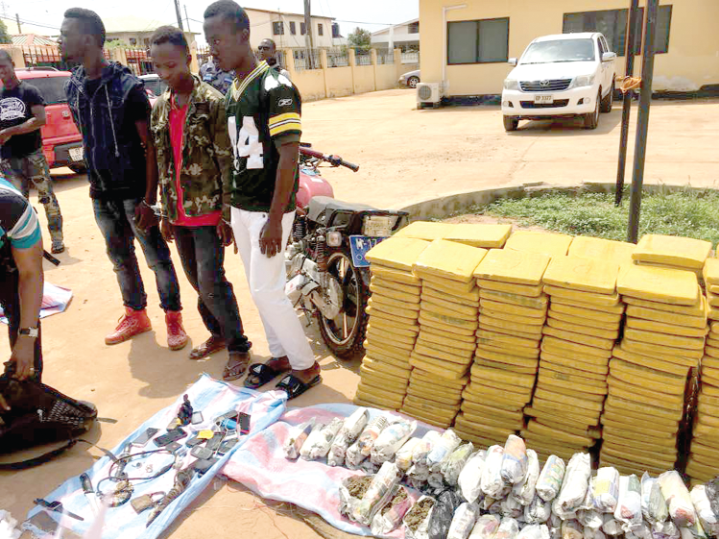 Drug barons, armed robbers busted