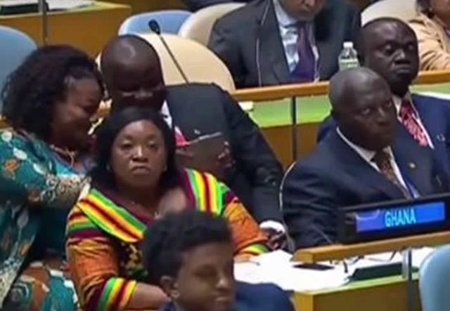 I wanted to capture the moment - Otiko reacts to selfie-moment during Akufo-Addo's UN General Assembly address