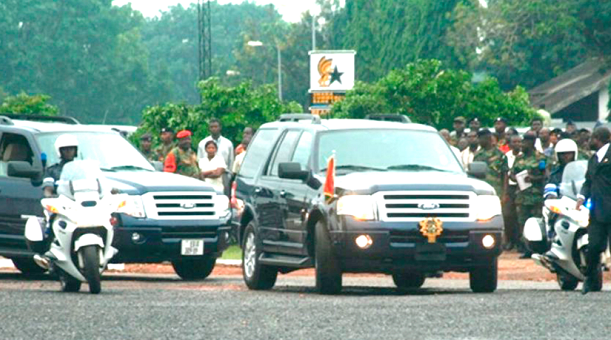 A Presidential convoy