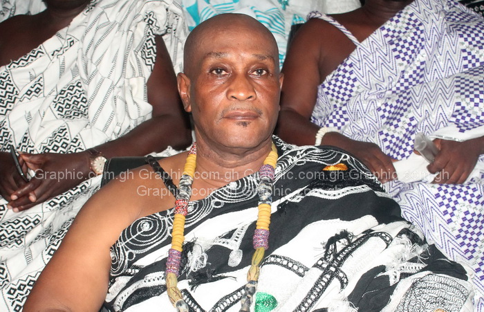 King Adama Latse who had been inducted barely a week earlier into the Greater Accra Regional House of Chiefs as Ga Mantse