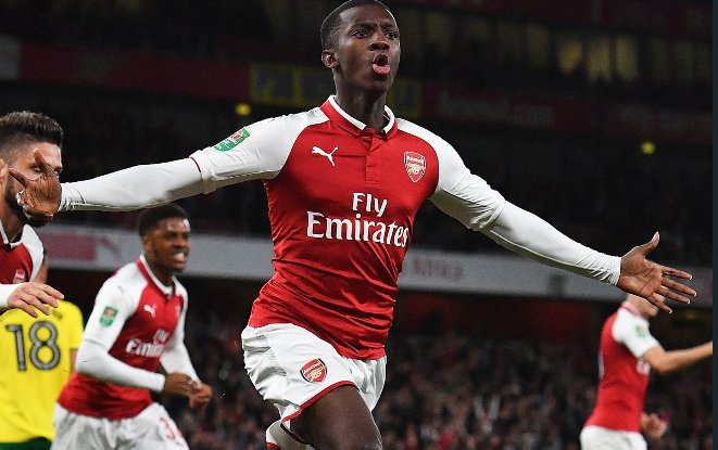 Who is Eddie Nketiah? Arsenal's Carabao Cup scoring sensation who was rejected by Chelsea