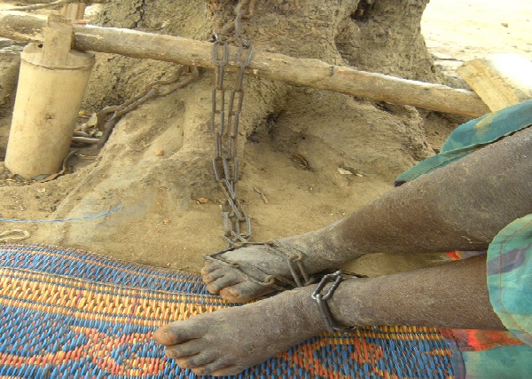 Ghana seeks to end illegality of chaining 'mad' people