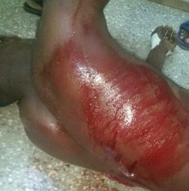 Nana Buah as he lay dead