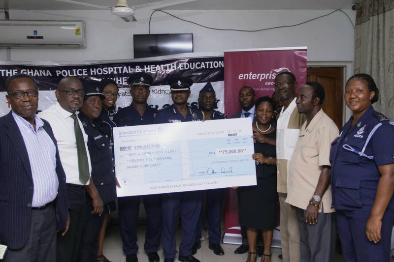 Enterprise Group donates to Police Hospital Dialysis Centre