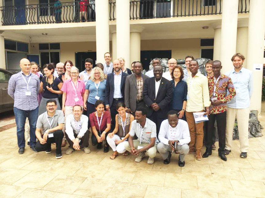 Dr Addo (Standing 5th right) with participants in the workshop in Tamale