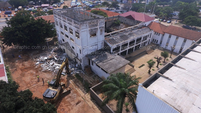 An aerial view of the Old Parliament House