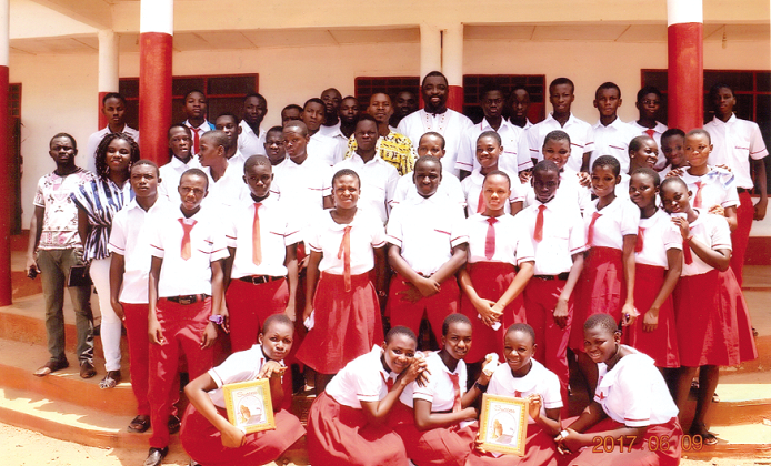 Some of the pupils who sat for the examination