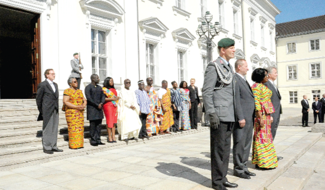 Gina Blay presents Letters of Credence