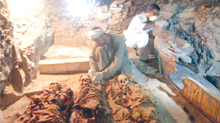  The tomb was found in the Draa Abul Naga necropolis, which was used for officials