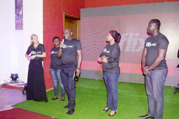   iflix country manager, Abner Briandt, speaking at the launch
