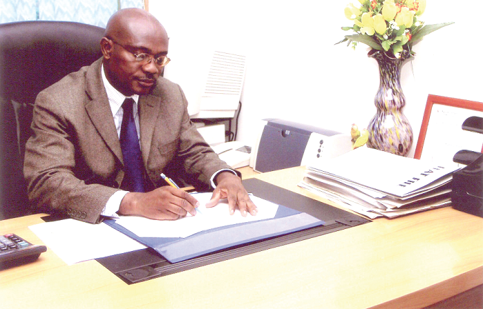 Mr Emmanuel Abledu, Managing Director, Agapet Limited  