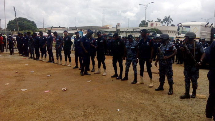 10 Arrested at small scale miners demo in Kumasi