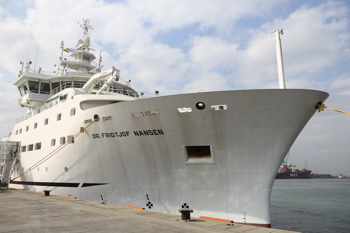 the R/V Fridtjof Nansen fisheries research vessel 