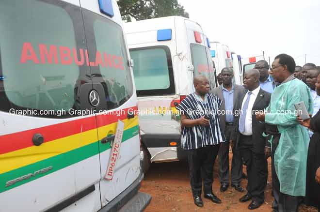'Useless' ambulances have 18 defects - Information Minister