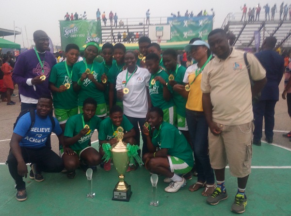 2018 Sprite Ball winners Kumasi Girls