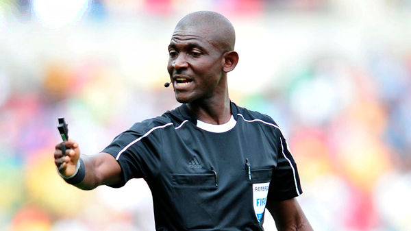 Referee  Joseph Lamptey