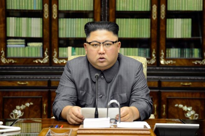 Kim says 'deranged' Trump shows need for nuclear programme