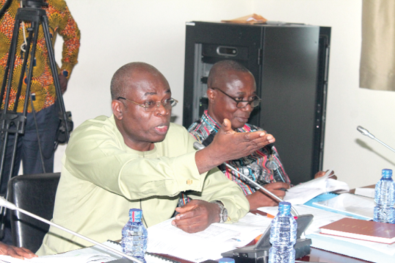  Mr James Klutse Avedzi, Chairman of the Public Accounts Committee of Parliament