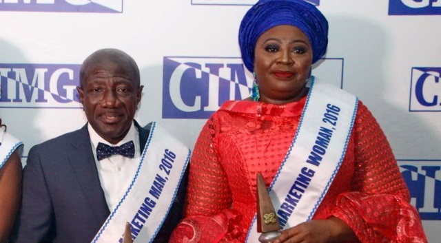 The Chief Executive Officer (CEO) of Mobile Telecommunication Network (MTN), Ebenezer Twum Asante and the CEO of United Bank for Africa (UBA), Abiola Bawuah