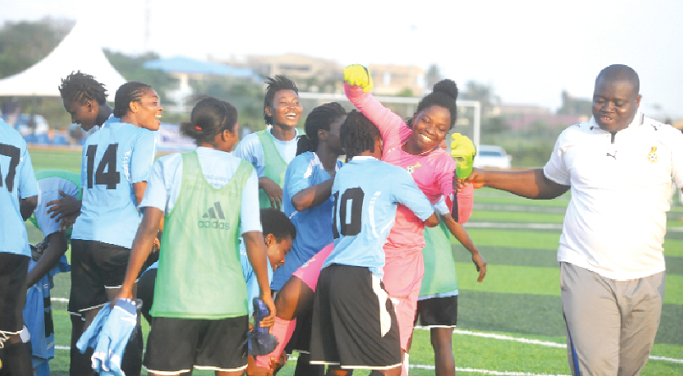 Teammates hail goalkeeper Nana Ama Gyamfua for her heroic show that saw her make two saves from the penalty kicks