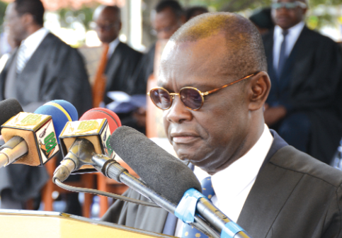 Prof. Ebenezer Oduro Owusu, Vice Chancellor of the University of Ghana, addressing matriculants