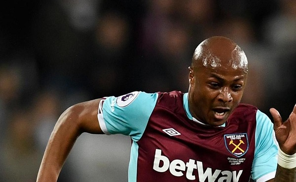 Galatasaray begin talks with West Ham for Andre Ayew