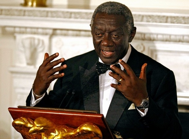 Former President Kufuor receives Wilberforce World Freedom Medal