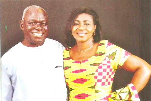 Joe Nyame and his wife Vida
