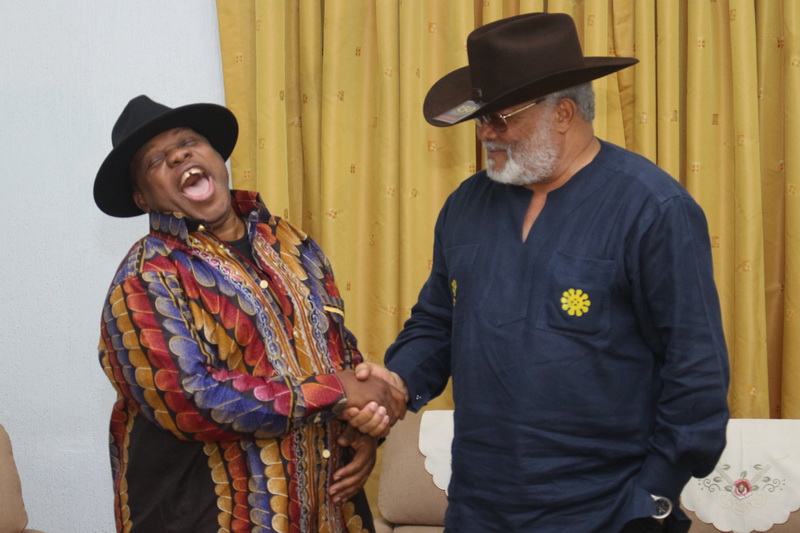  Kanda Bongo Man meets Rawlings at last